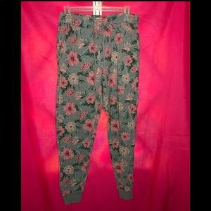 Hollister Floral Joggers